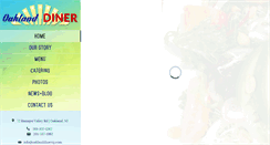 Desktop Screenshot of oaklandnjdiner.com